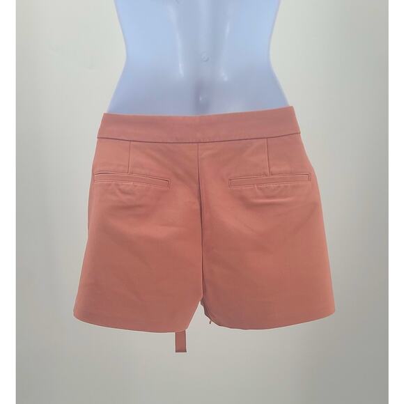 Express Corset style lace up Y2K vibes women's shorts rose pink Mid rise Size 8 - Picture 2 of 9